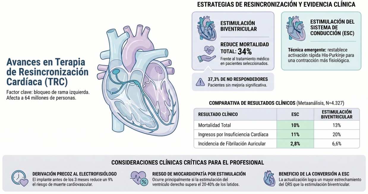 Avances en Resincronización Cardíaca