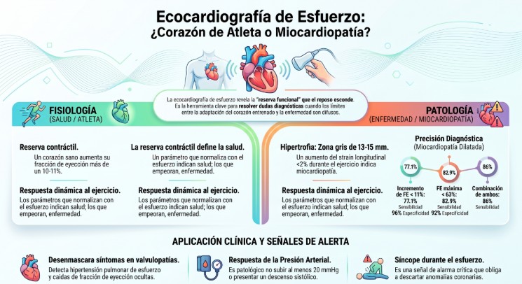 Ecocardiografía Atleta o Miocardiopatía