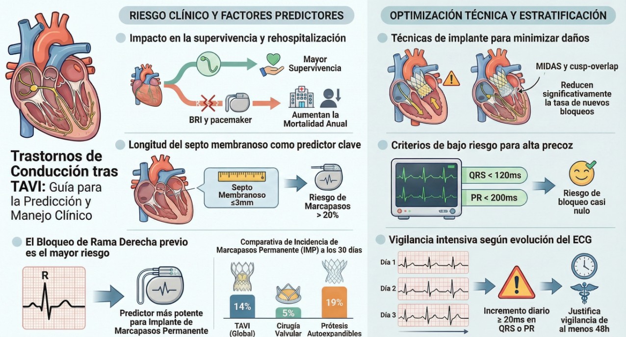 Guía de trastornos tras TAVI