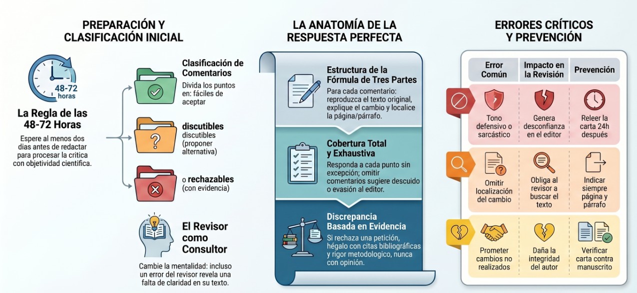 ¿Cómo responder a los revisores de una revista científica sin hundir tu artículo en el intento?
