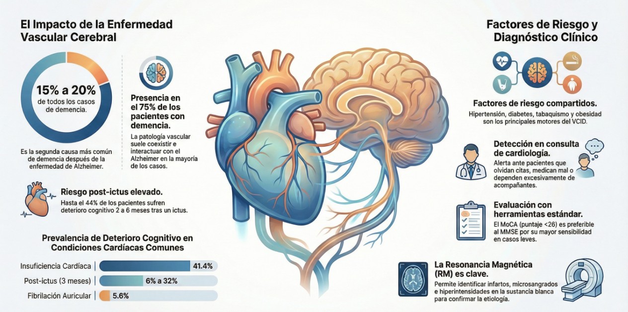 Deterioro cognitivo vascular y demencia: características clínicas, neuropatología y biomarcadores