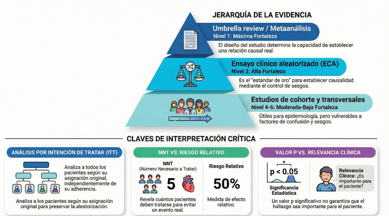 Diseño e interpretación de estudios clínicos: guía práctica para el médico