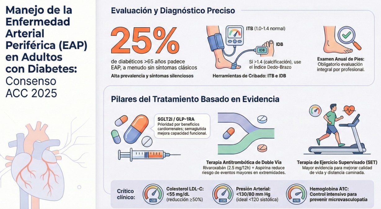 Manejo de EAP y Diabetes