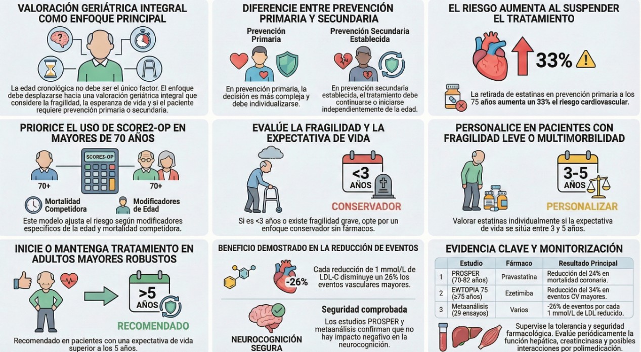 Prevención cardiovascular en pacientes mayores