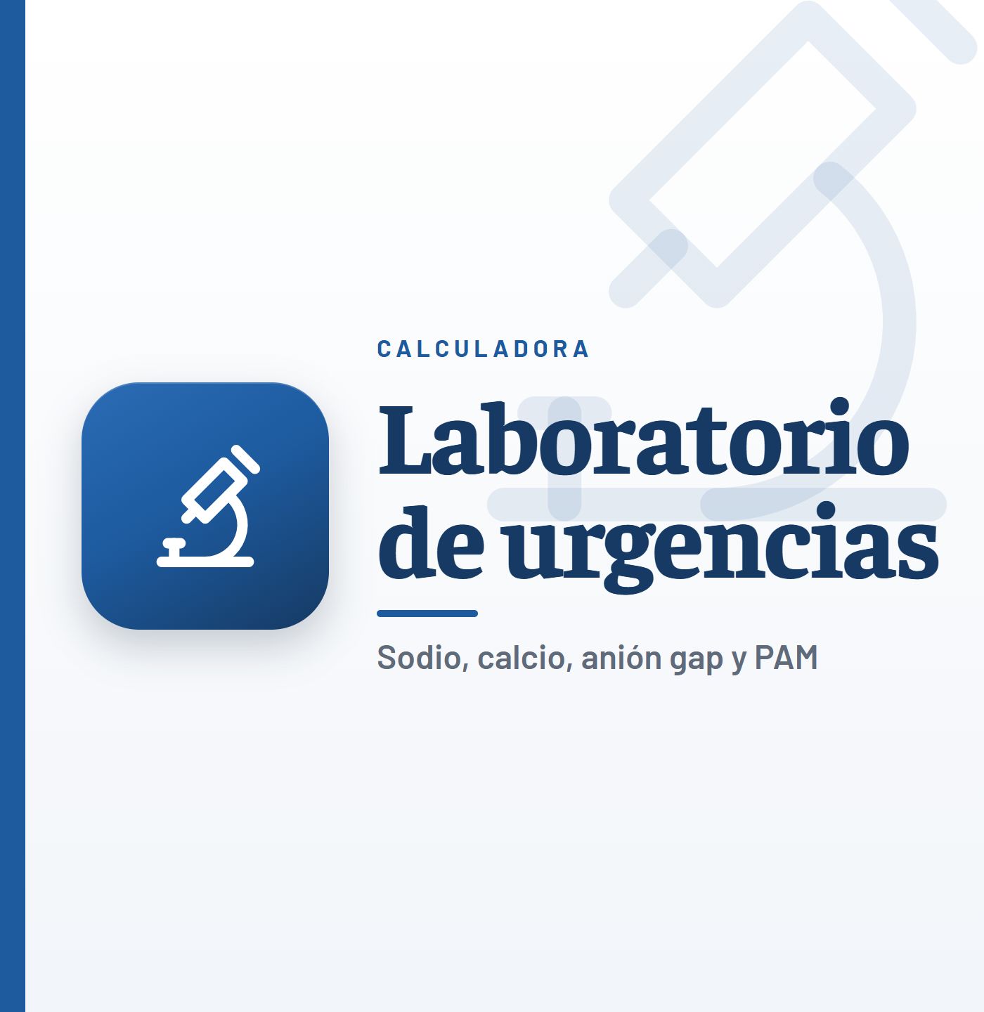 Calculadora de sodio corregido, calcio corregido, anión gap y presión arterial media