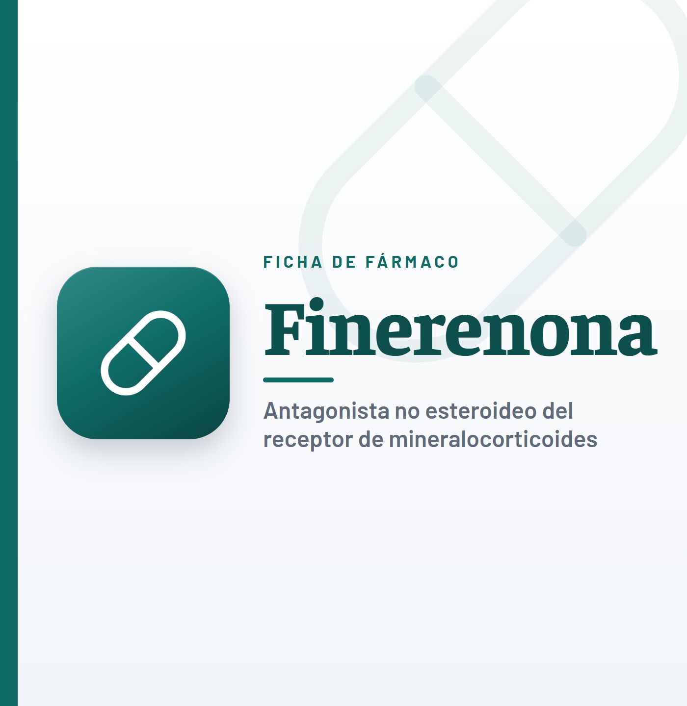 Finerenona: para qué sirve, dosis, efectos secundarios y uso en insuficiencia cardiaca con FEVI ≥40 % (2026)