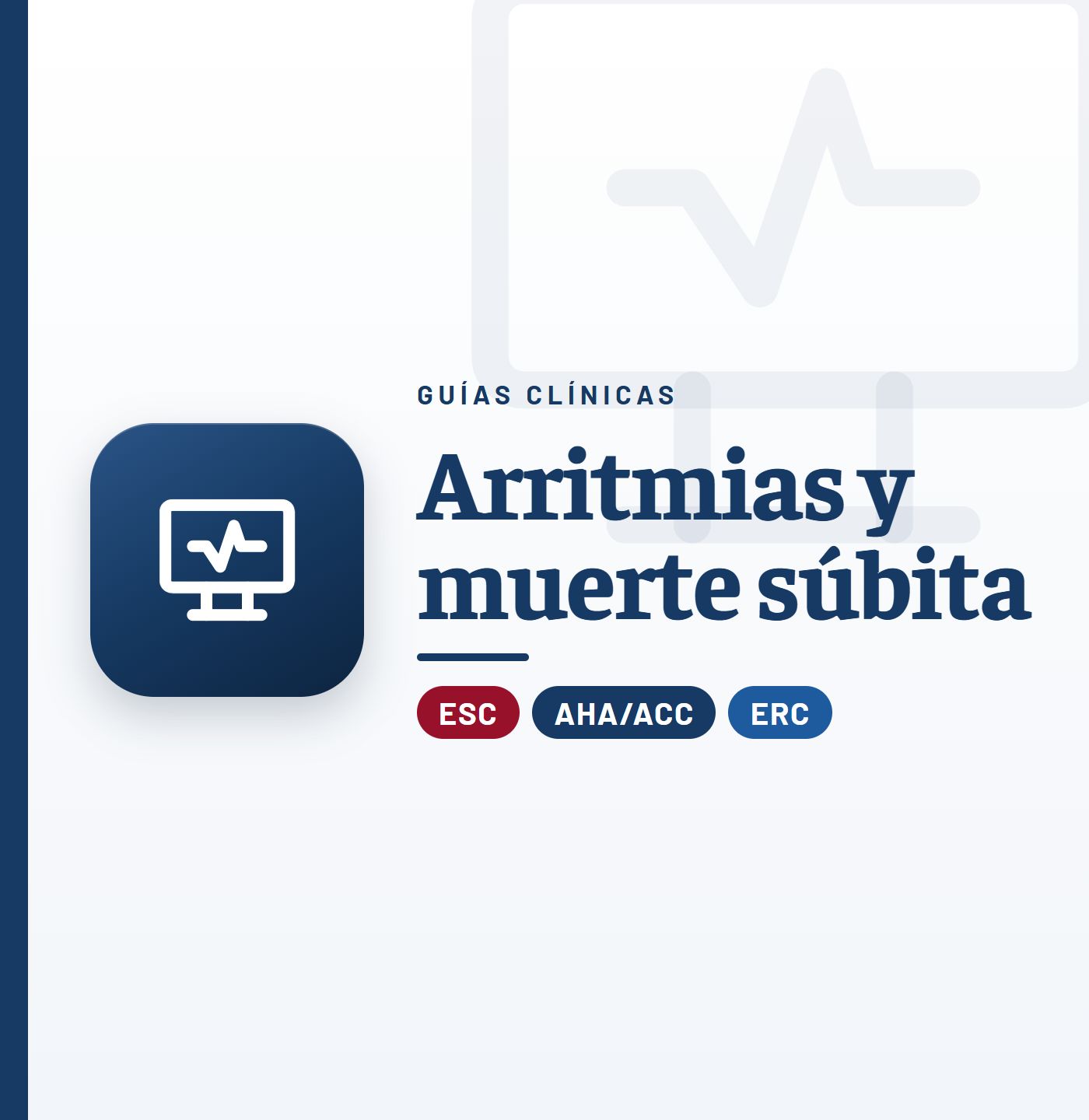 Guías clínicas de arritmias y muerte súbita: listado por tema de CardioTeca