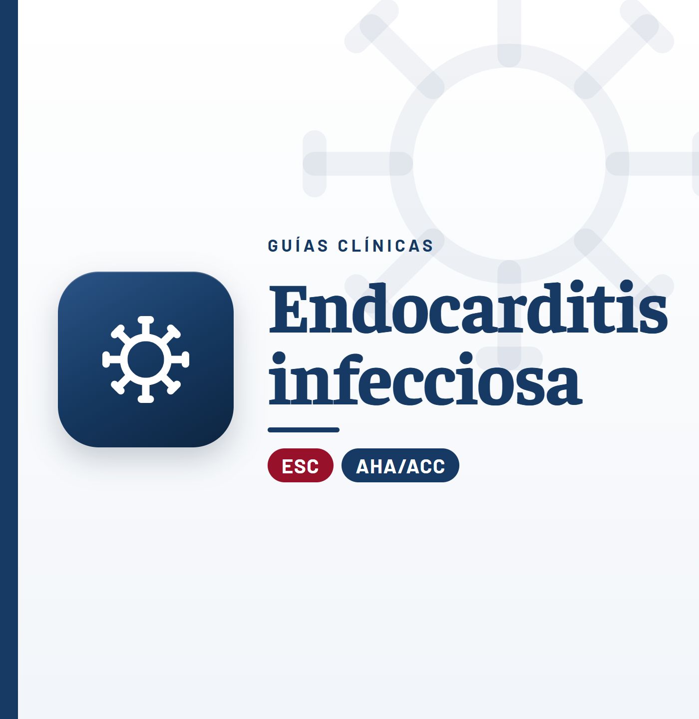 Guías clínicas de endocarditis infecciosa: listado por tema de CardioTeca