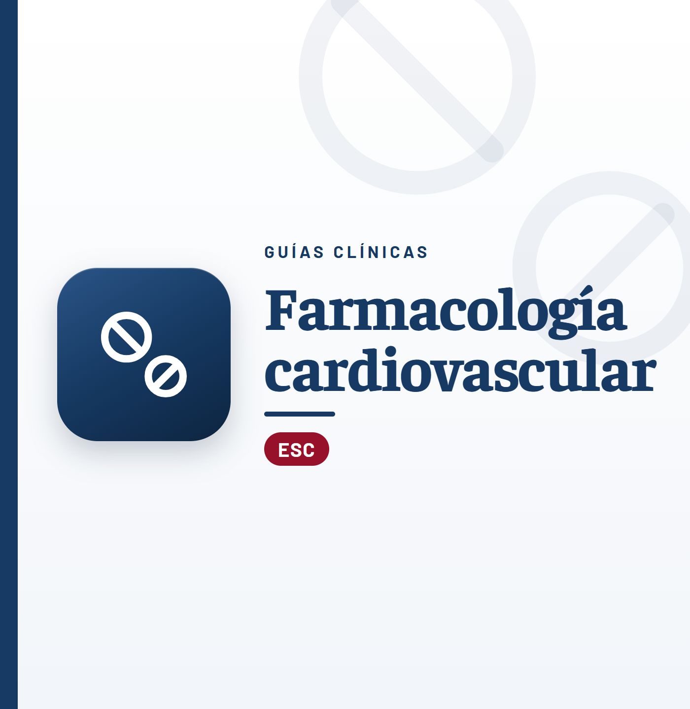 Guías clínicas de farmacología cardiovascular: listado por tema de CardioTeca