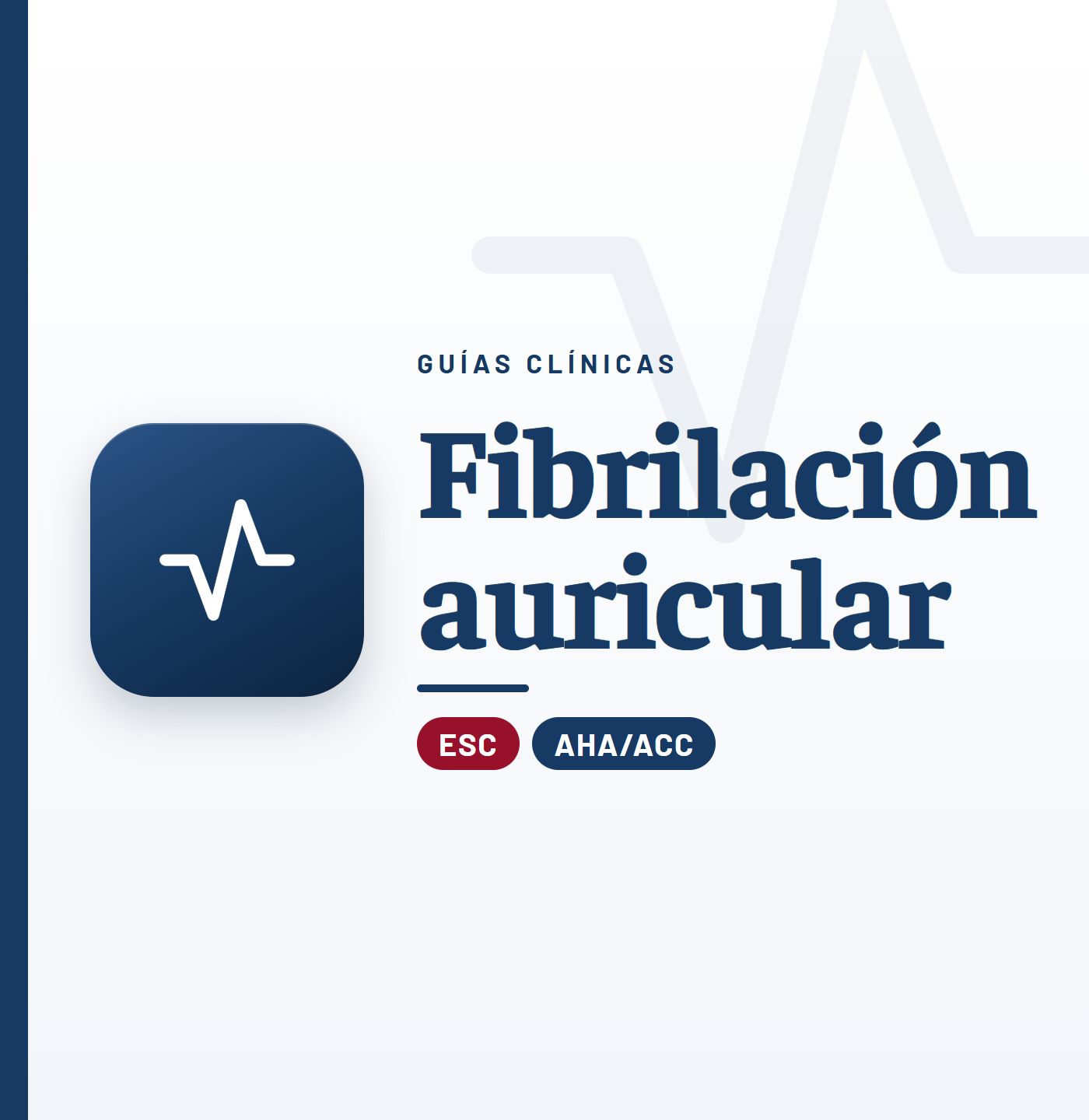 Guías clínicas de fibrilación auricular: listado por tema de CardioTeca