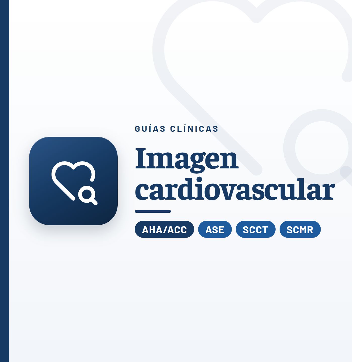 Guías clínicas de imagen cardiovascular: listado por tema de CardioTeca