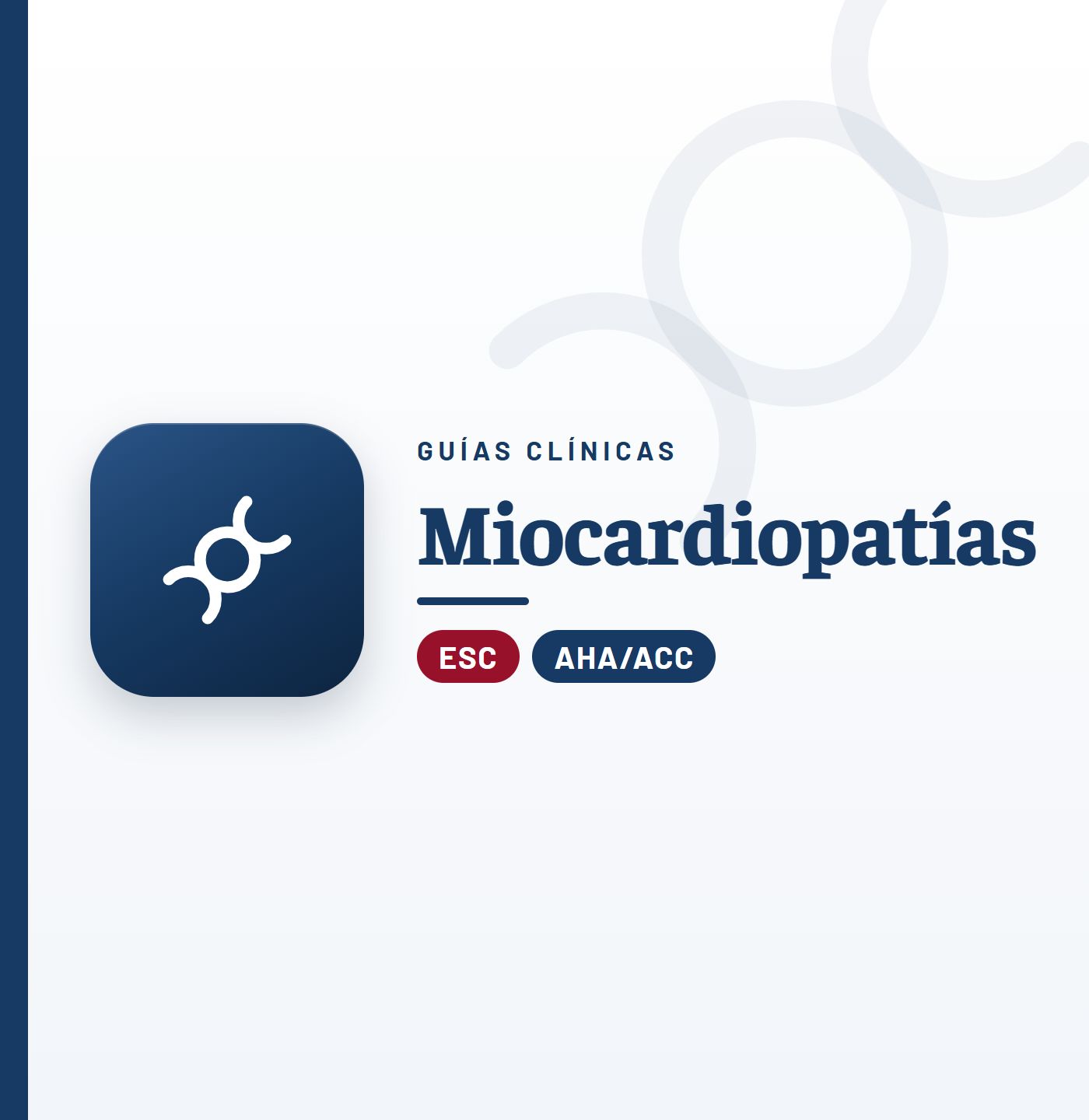 Guías clínicas de miocardiopatías: listado por tema de CardioTeca