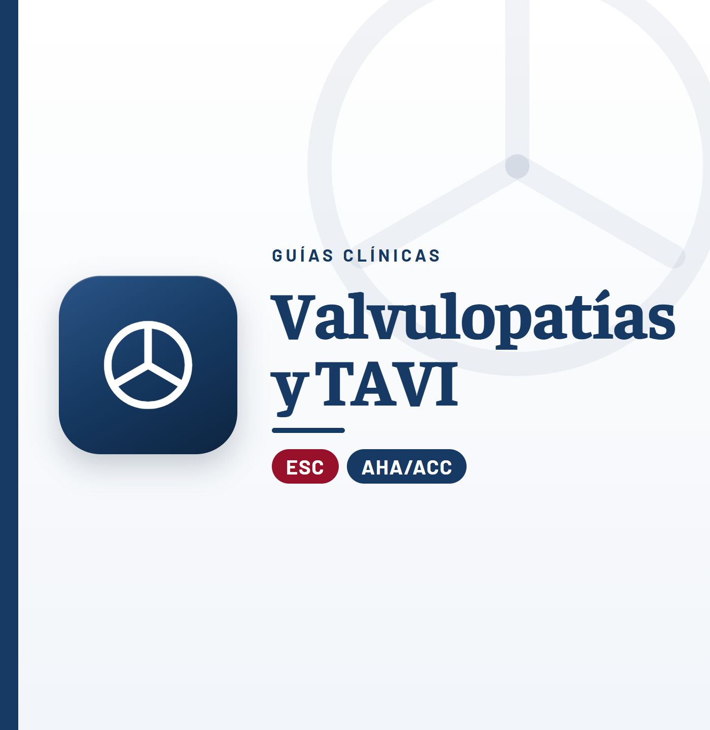 Guías clínicas de valvulopatías y TAVI: listado por tema de CardioTeca