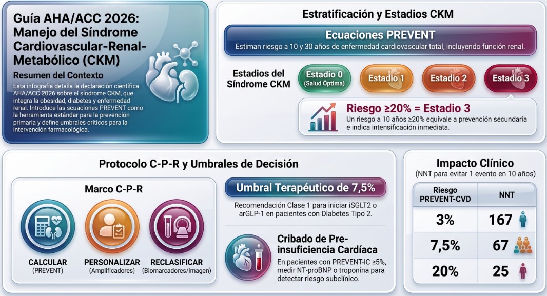 Guía Manejo Síndrome CKM 2026
